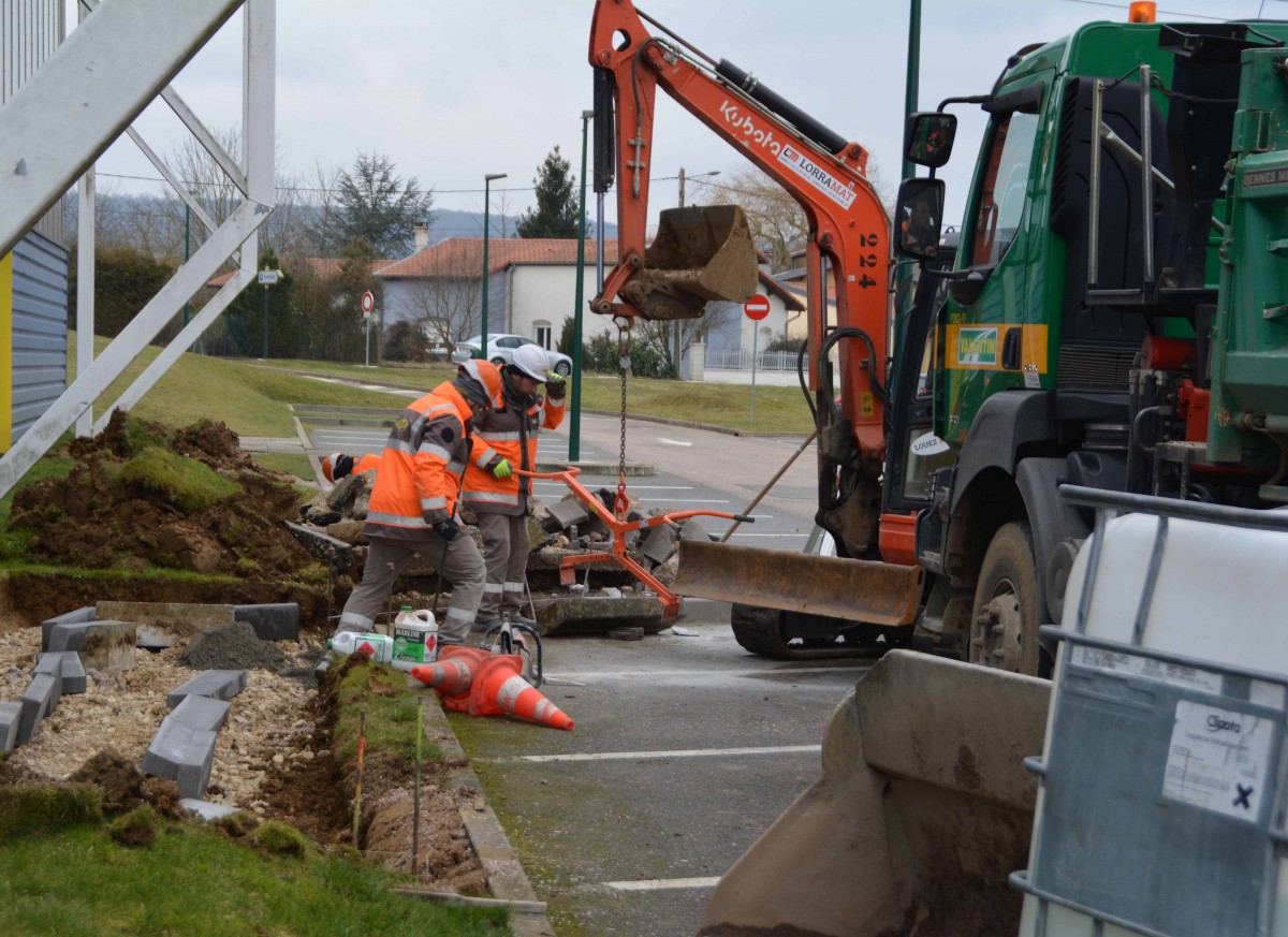 Travaux d'accessibilité Fléville